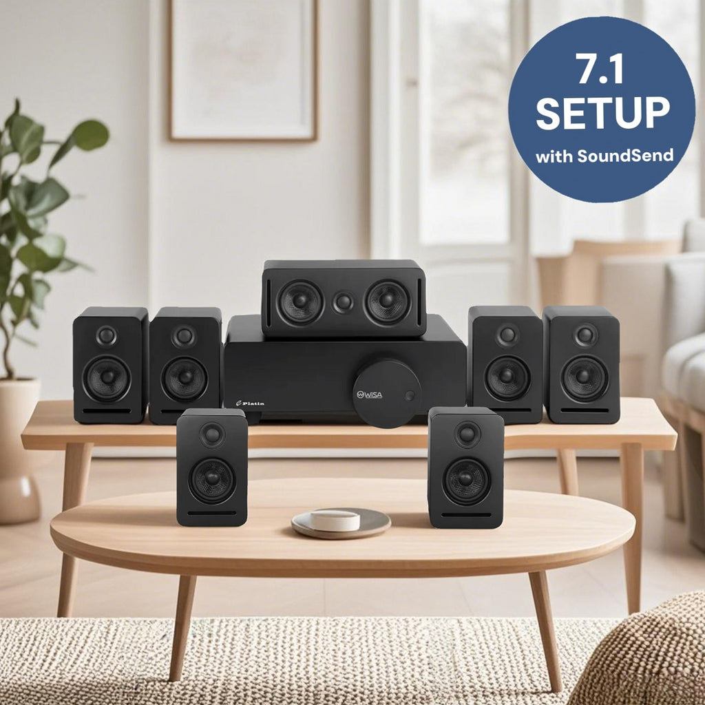 7.1 Wireless Surround System for Ultimate Movie Nights - Platin Audio