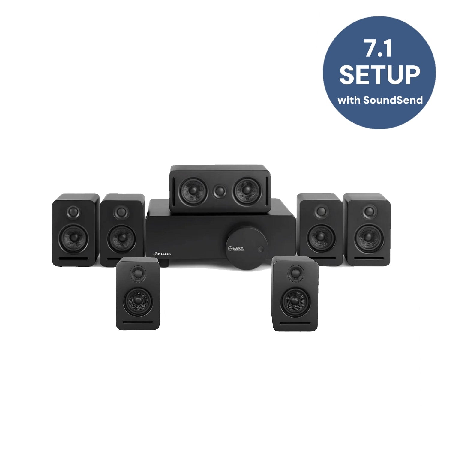 Dolby Atmos Wisa Wireless Surround Sound Speakers Wireless