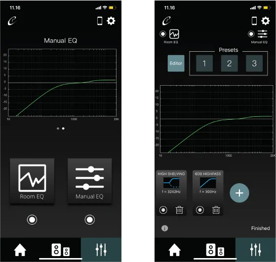 Platin Stereo Hub Manual-EQ Settings