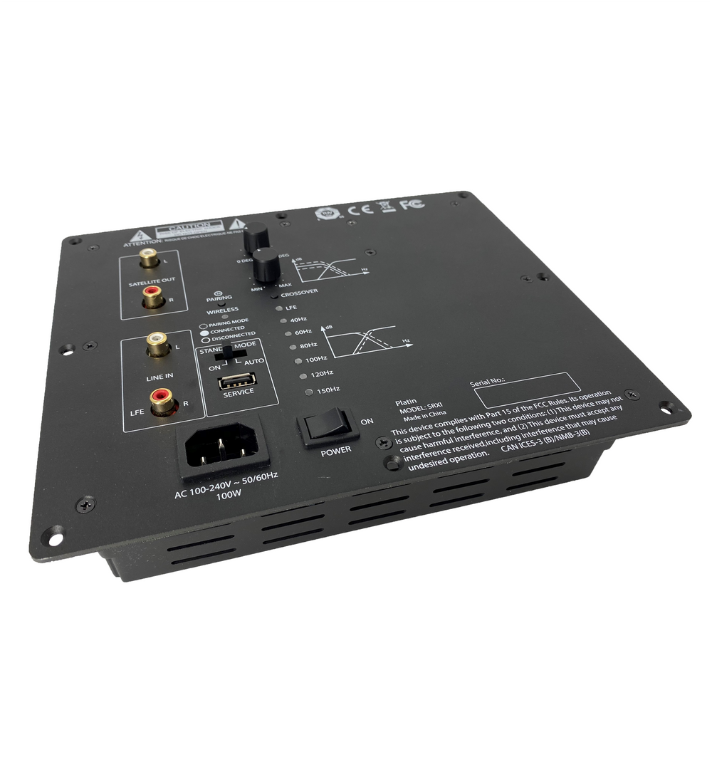 SRX - WiSA endorsed - 1x100W DSP subwoofer amplifier